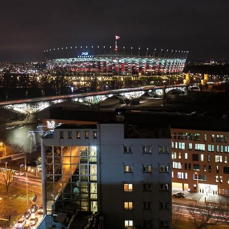 Apartment River Front, Great View From 14Th Floor, Next To Pge Narodowy Stadium, Torwar - By Warsawskyline Apartments Kültér fotó